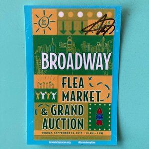 Alex Mandell Broadway Flea Market Signed Photo 4”X6” Hand To God Broadway / Off